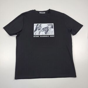 Maniere De Voir Biggie Jay-Z Rap T Shirt XL Streetwear Black Short Sleeve